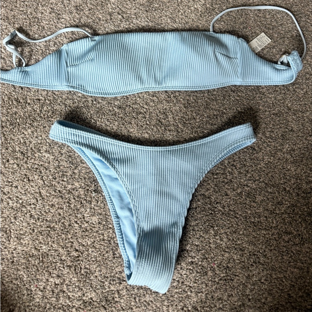 Hollister Sky Blue Bikini Set